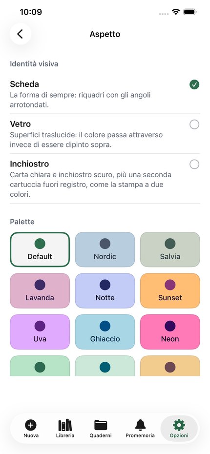 EveryJot - Le palette e le identita' visive