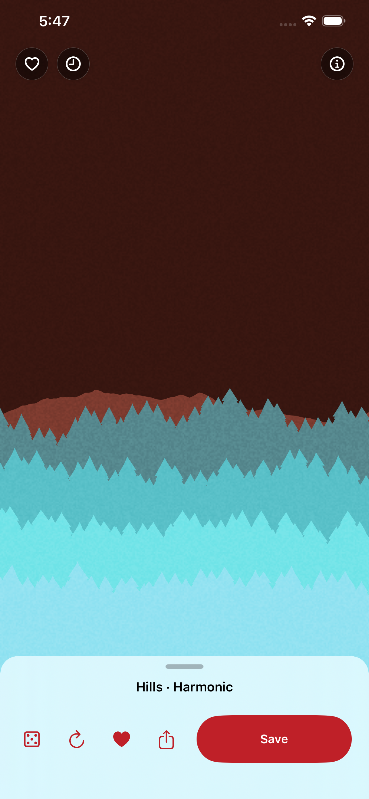 The full-screen preview, in the real aspect ratio